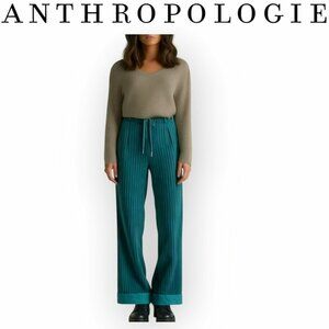 Electric Blue **Silky Pants** Anthropologie **Size 0** Y2K **Viscose**